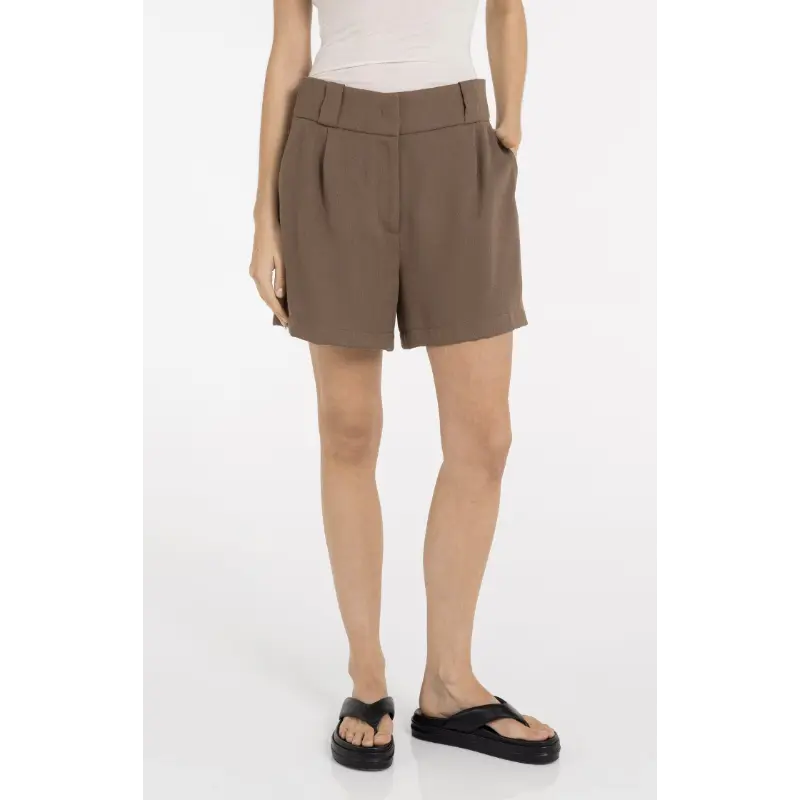 01-321033-605 Washed Brown1 Yaya Short 01-321033-605 99070 Bruin