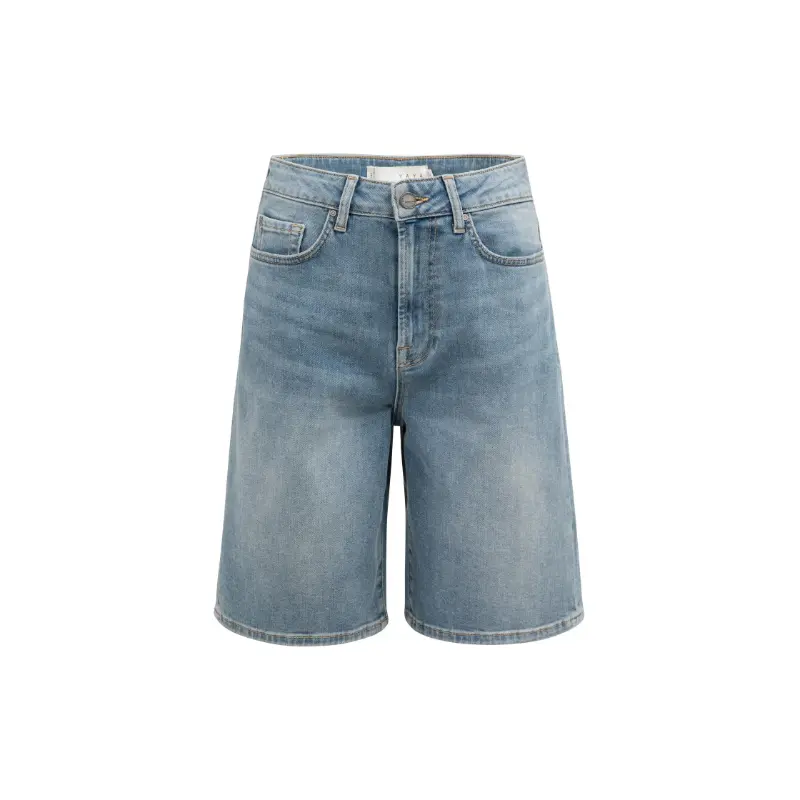 01-321042-606 Mid Blue Denim03 Yaya Short 01-321042-606 99025 Mid Blue Denim