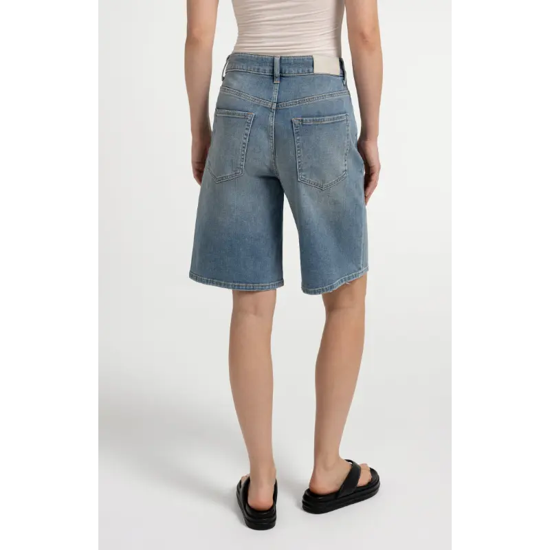 01-321042-606 Mid Blue Denim05 Yaya Short 01-321042-606 99025 Mid Blue Denim