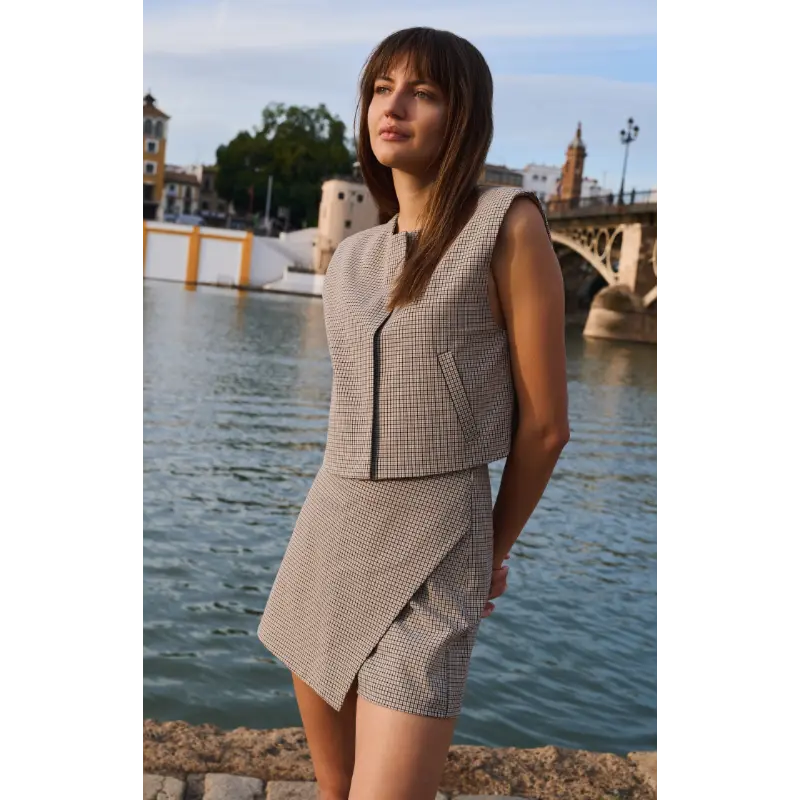 01-521008-6071 Yaya Gilet 01-521008-607 990791 Beige
