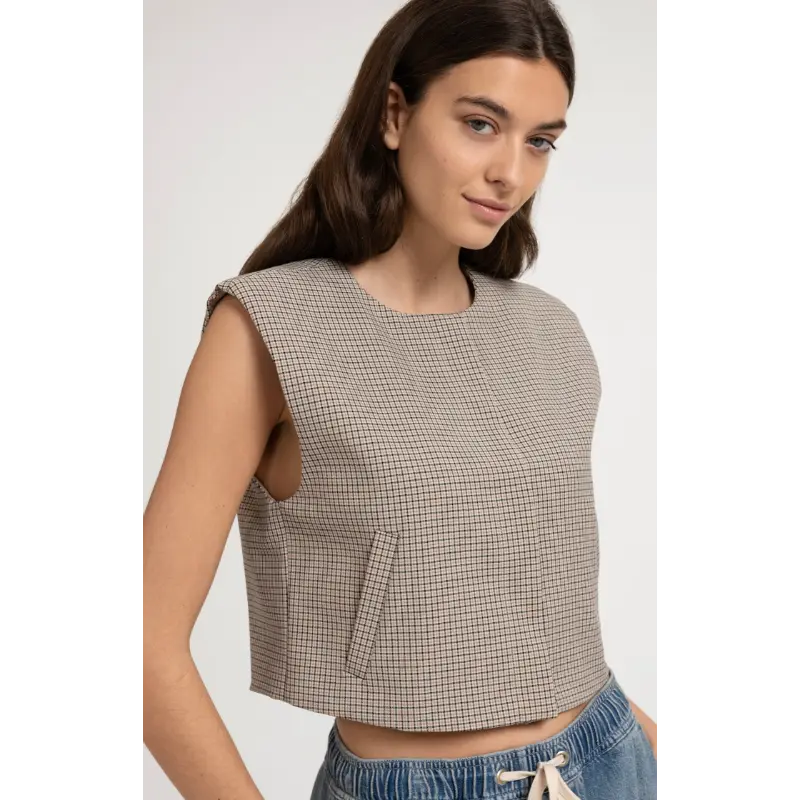 01-521008-6075 Yaya Gilet 01-521008-607 990791 Beige