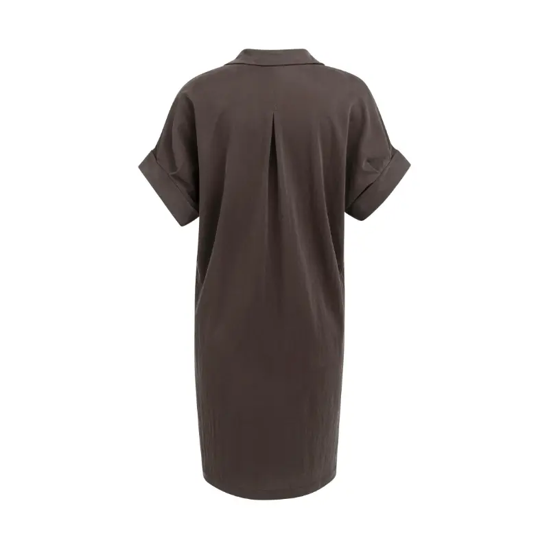 01-609204-606 Aubergine7 Yaya Jurk 01-609204-606 99074 Aubergine