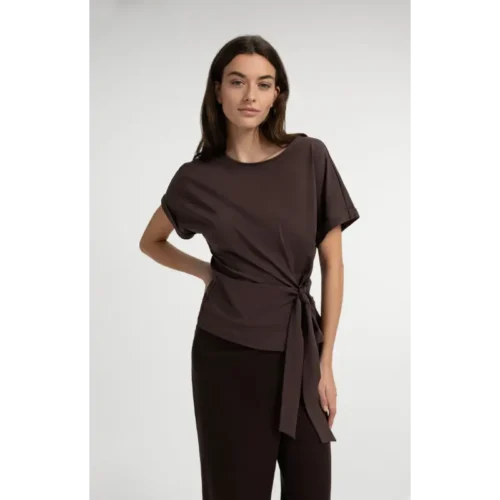 01-709093-606 Aubergine1 Yaya Top 01-709093-606 99074 Aubergine