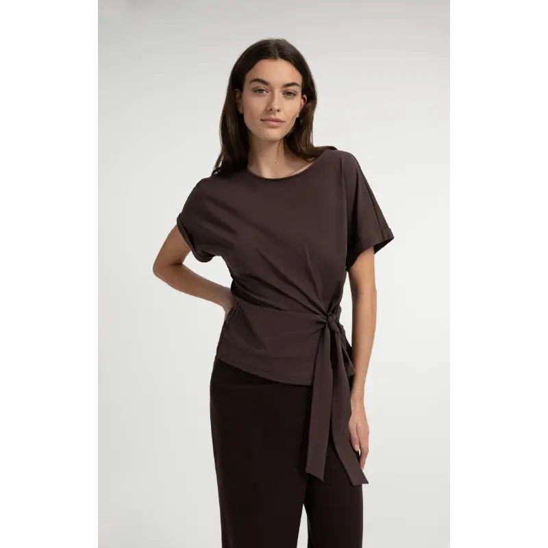 01-709093-606 Aubergine1 Yaya Top 01-709093-606 99074 Aubergine