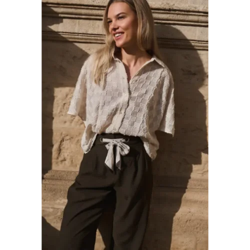 L_26W_01-201230-607_99079_01-301266-607_90840-017-84566 Yaya Blouse 01-201230-607 99079 Beige