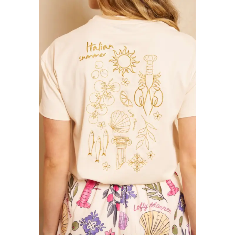 Lofty-Manner_High-Summer-1-2026_101_RE14_6 Lofty Manner T-Shirt Vicky RE14 101 Off-White
