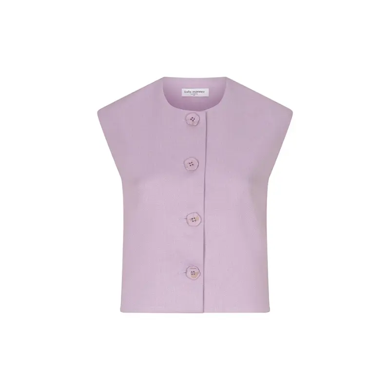 Lofty-Manner_High-Summer-1-2026_745_RE05.1 Lofty Manner Gilet Isla RE05.1 745 Lila