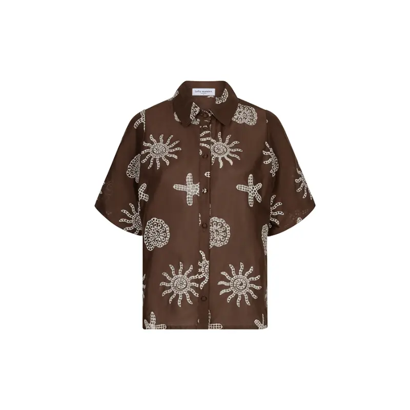 Lofty-Manner_High-Summer-2-2026_200_RF42 Lofty Manner Blouse Rianne RF42 200 Brown