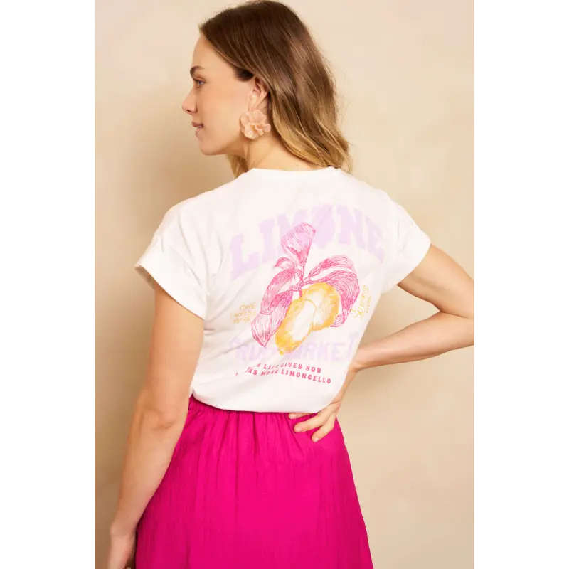 Lofty-Manner_spring_summer_2026_original_T-shirt Valerie RE04 Off White + Skirt Jenna RE44.1 Purple 3 Lofty Manner T-Shirt Valerie RE04 101 Off-White