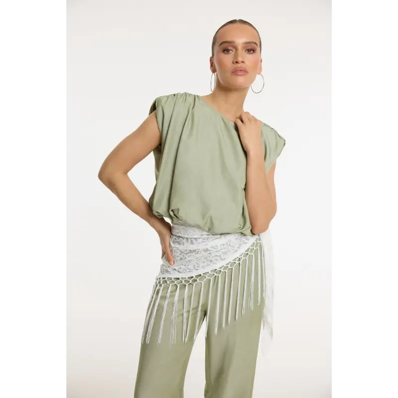 r26068301932 Refined Department Blouse Liv r2606830193 702 Groen