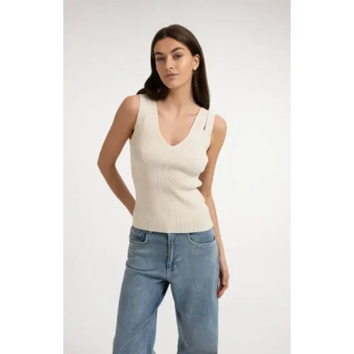 01-000602-607 Beige1 Yaya Top 01-000602-607 99079 Beige