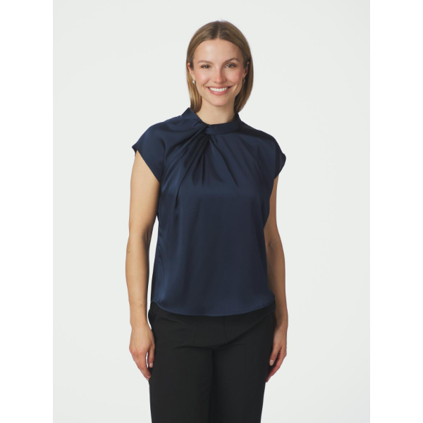 160990_141_2 Neo Noir Blouse 160990 Fleur Navy