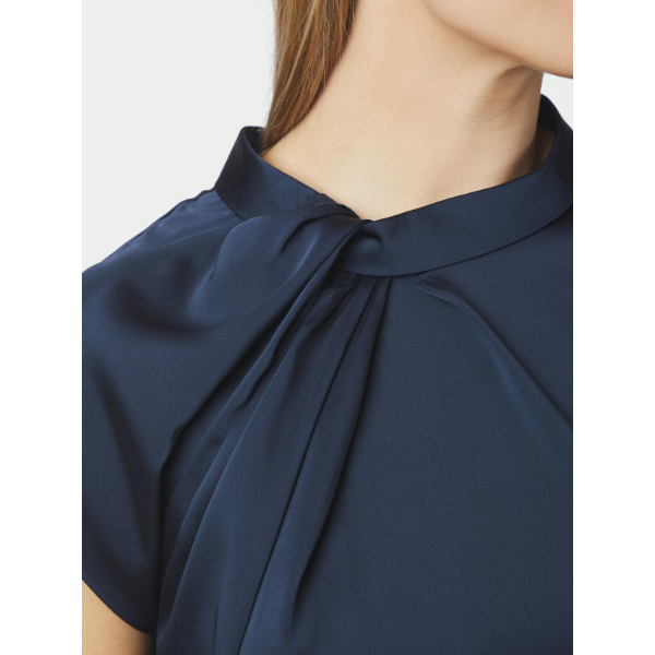 160990_141_5 Neo Noir Blouse 160990 Fleur Navy