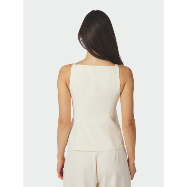 161620_121_3 Neo Noir Gilet Kylie 161620 Off-White