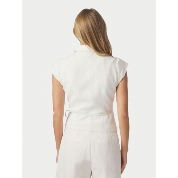 168128_121_3 Neo Noir Gilet Salima 168128 Off-White