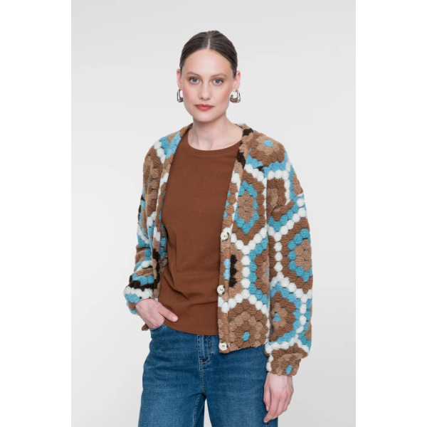 65620_20_998_6 Geisha Vest Dames 65620-20 Multicolour