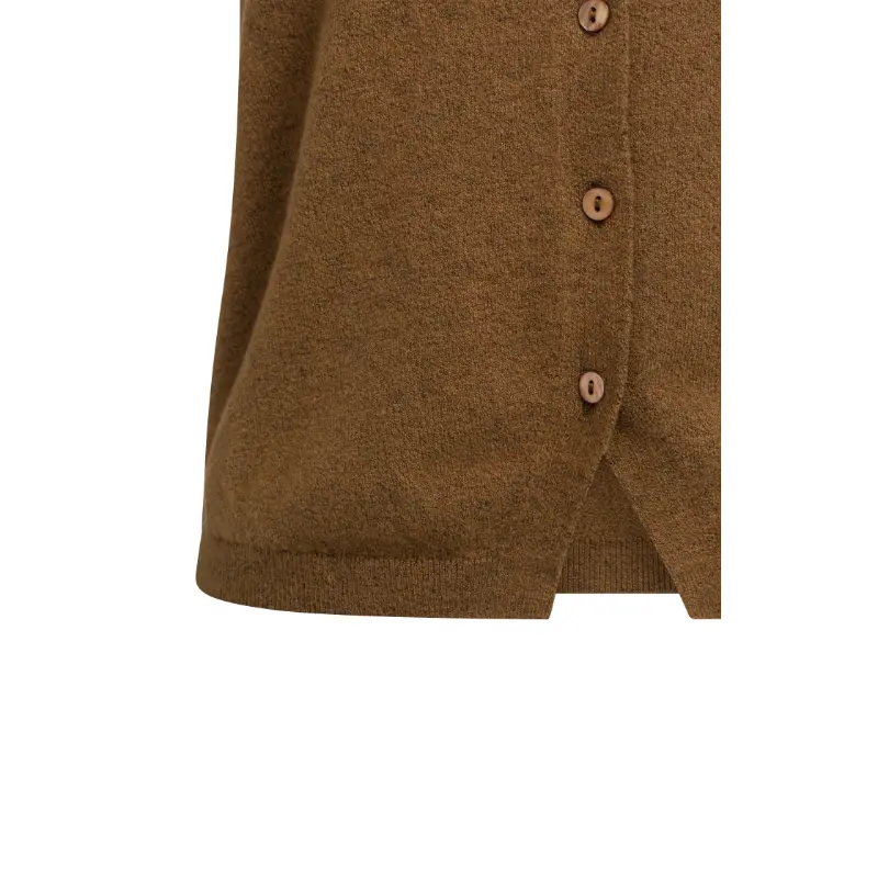 01-010170-608 Brown7 Yaya Gilet 01-010170-608 Bruin