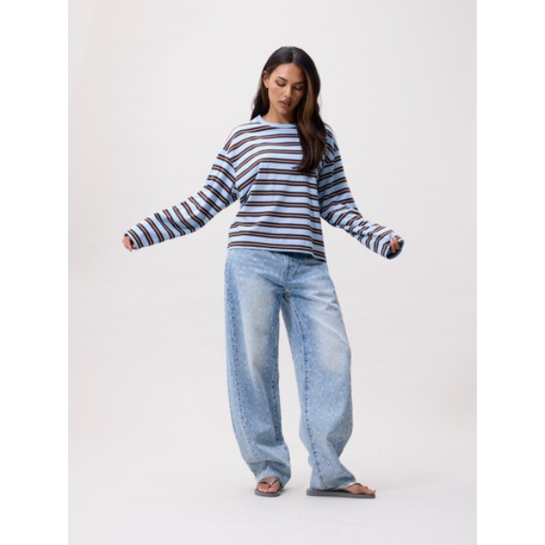 Catwalk-Junk_Fall-2026_326_2603020402_4 Catwalk Junkie T-Shirt 2603020402 Blauw