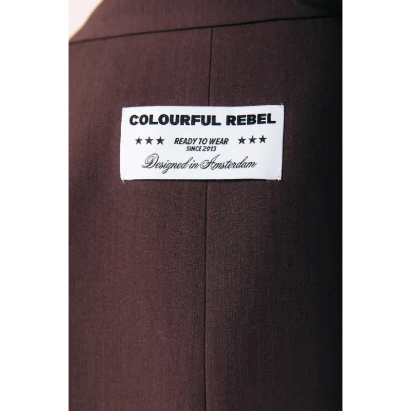 Colourful-Re_AutumnWinter-2026_750_WJ118015_3 Colourful Rebel Blazer Mimi WJ118015 750 Brown