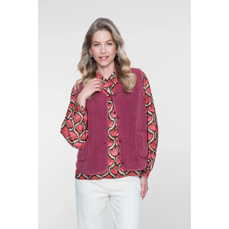 Geisha-Fashi_2026-Winter-1_450_63641-20_8 Geisha Blouse 63641-20 450 Red/Brown