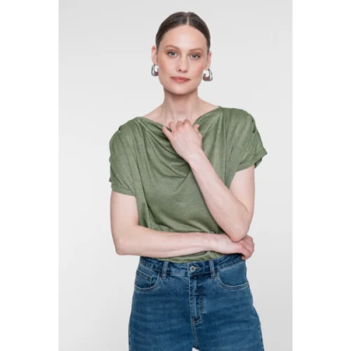 Geisha Top 62653-20 Groen