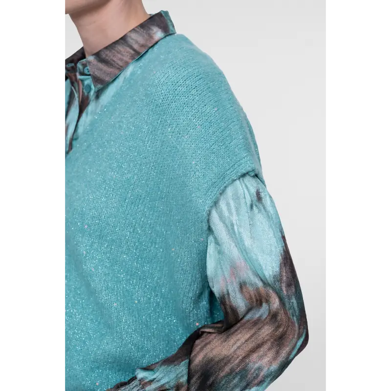 Geisha-Fashi_2026-Winter-1_602_64584-14_5 Geisha Gilet 64584-14 602 Aqua