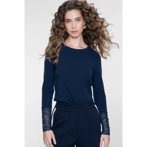 Geisha T-Shirt 62600-26 675 Navy