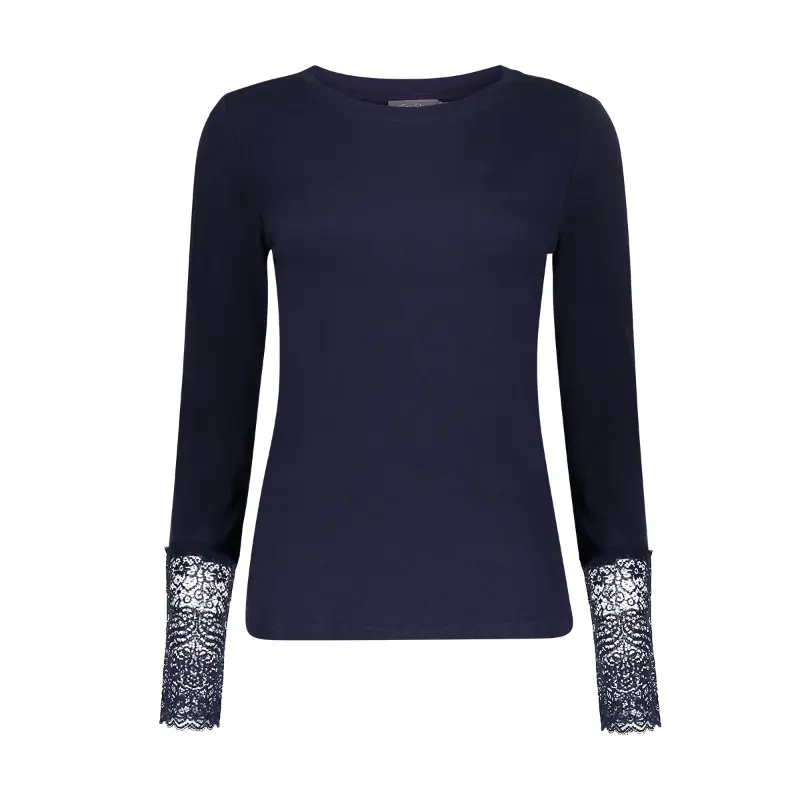 Geisha-Fashi_2026-Winter-1_675_62600-26_2 Geisha T-Shirt 62600-26 675 Navy