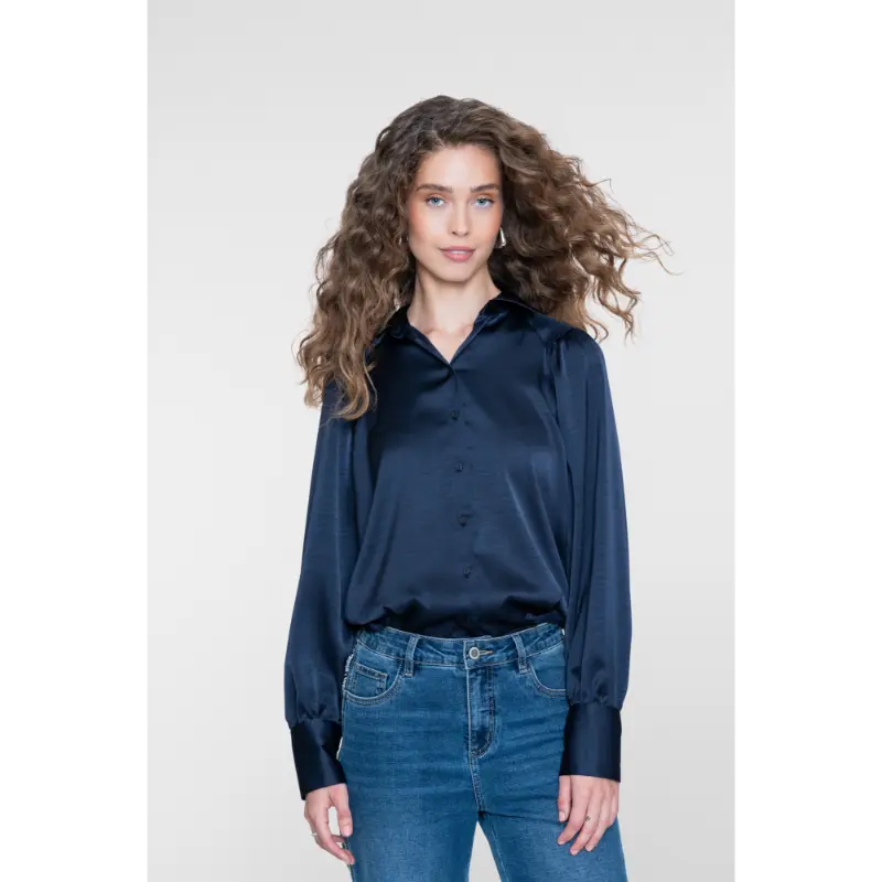 Geisha-Fashi_2026-Winter-1_675_63565-21_7 Geisha Blouse 63565-21 675 Navy