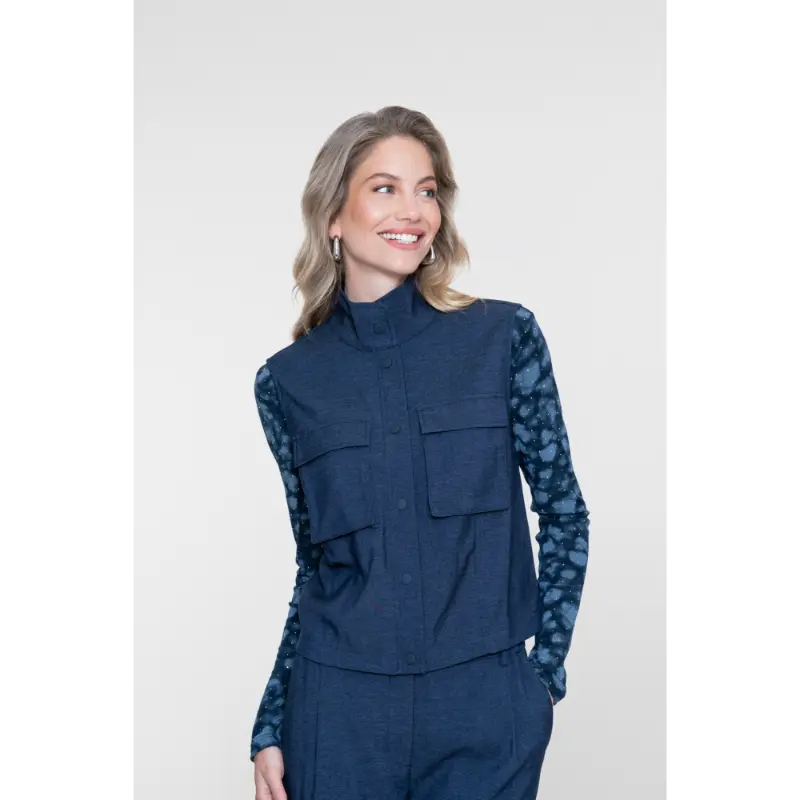 Geisha-Fashi_2026-Winter-1_685_65581-26 Geisha Gilet 65581-26 685 Dark Blue