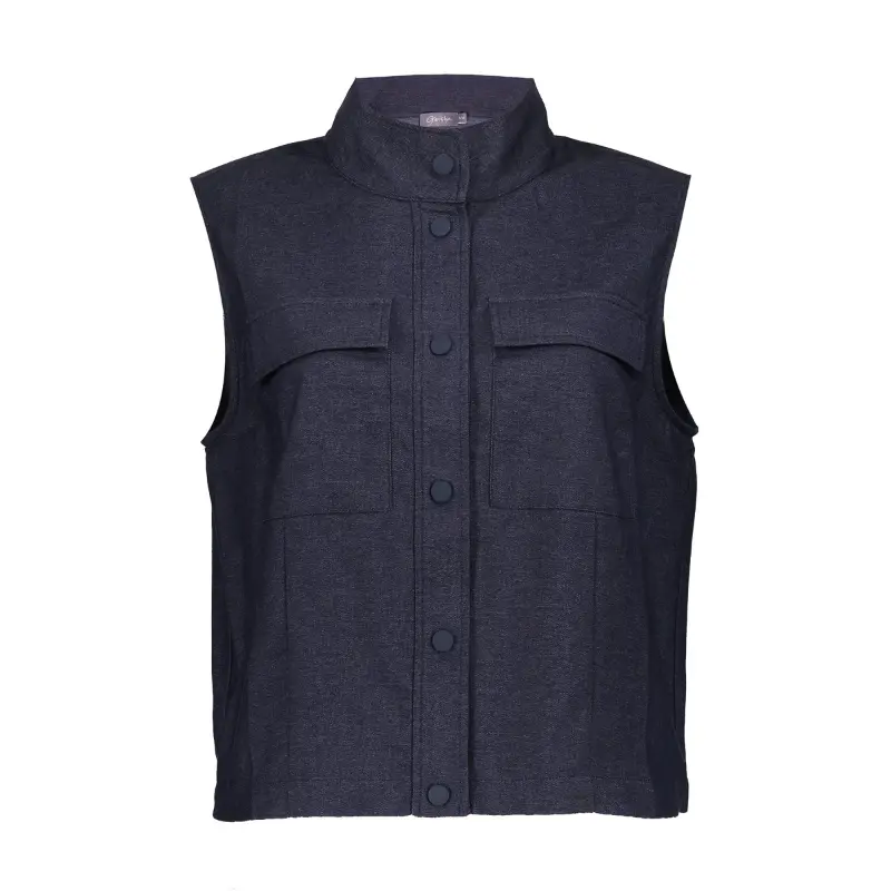 Geisha-Fashi_2026-Winter-1_685_65581-26_2 Geisha Gilet 65581-26 685 Dark Blue