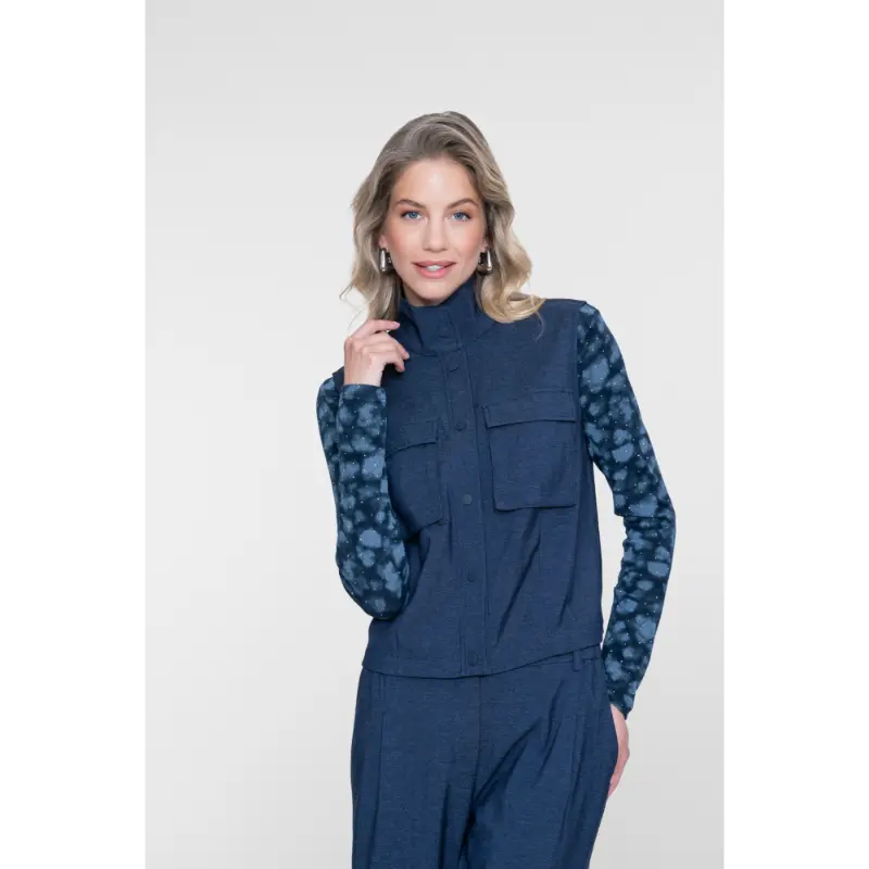 Geisha-Fashi_2026-Winter-1_685_65581-26_6 Geisha Gilet 65581-26 685 Dark Blue