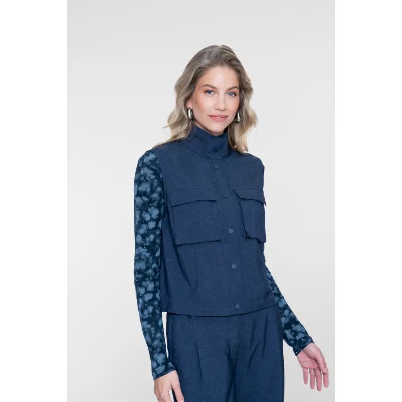 Geisha-Fashi_2026-Winter-1_685_65581-26_7 Geisha Gilet 65581-26 685 Dark Blue