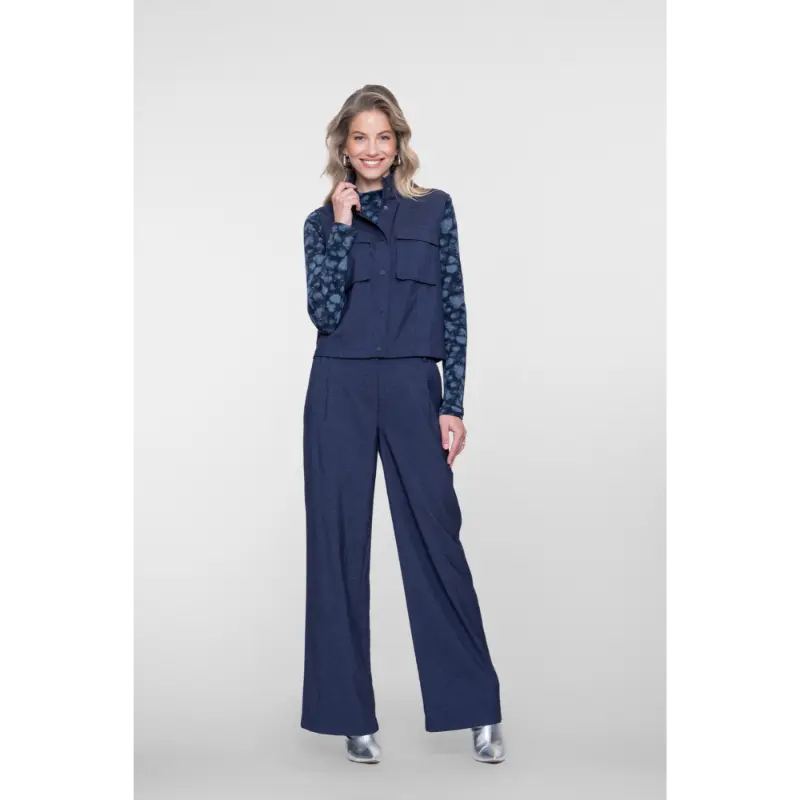 Geisha-Fashi_2026-Winter-1_685_65581-26_8 Geisha Gilet 65581-26 685 Dark Blue