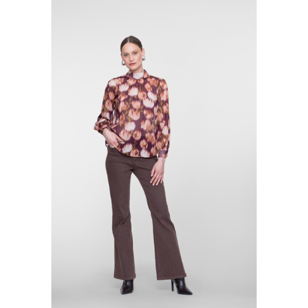 Geisha-Fashi_2026-Winter-1_775_61543-10 Geisha Jeans 61543-10 Brown Lurex