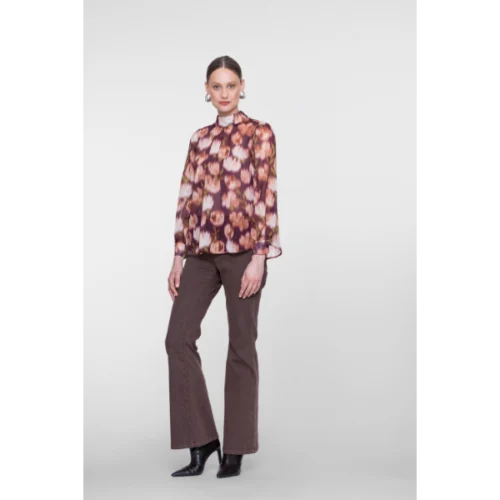 Geisha Jeans 61543-10 Brown Lurex