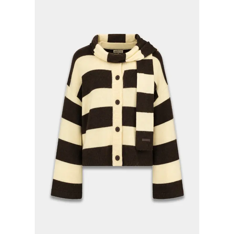 Harper-&-Yve_AutumnWinter-2026_1029_AW6W800 Harper&Yve Vest Indy AW6W800 1029 Hot Fudge
