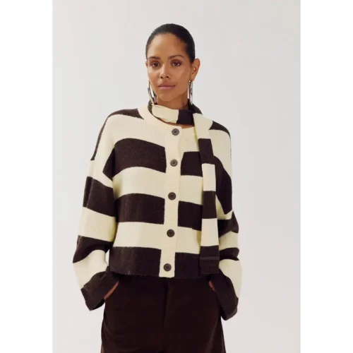 Harper&Yve Vest Indy AW6W800 1029 Hot Fudge