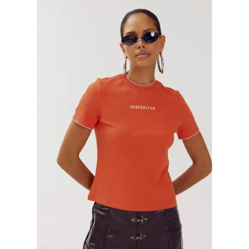 Harper&Yve T-Shirt Cammy AW6P400 327 Paprika
