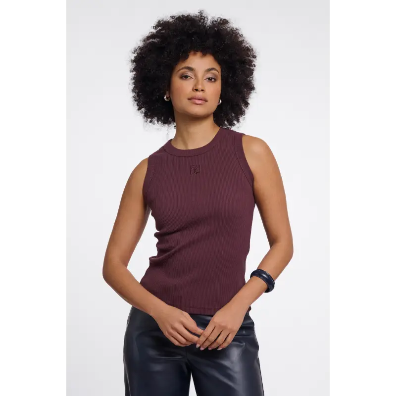 Rino&Pelle_AW26_10873_Drew.7002611 Rino & Pelle Top Drew.7002611 10873 Chocolate