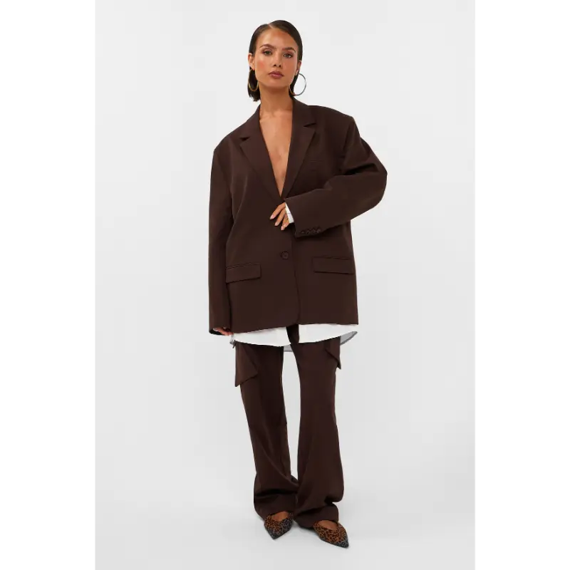 STUDIO-AMAYA_AutumnWinter-2026_200_263ST-52 Studio Amaya Blazer Sellie 263ST-52 200 Brown