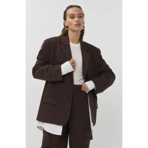 STUDIO-AMAYA_AutumnWinter-2026_200_263ST-52_2 Studio Amaya Blazer Sellie 263ST-52 200 Brown