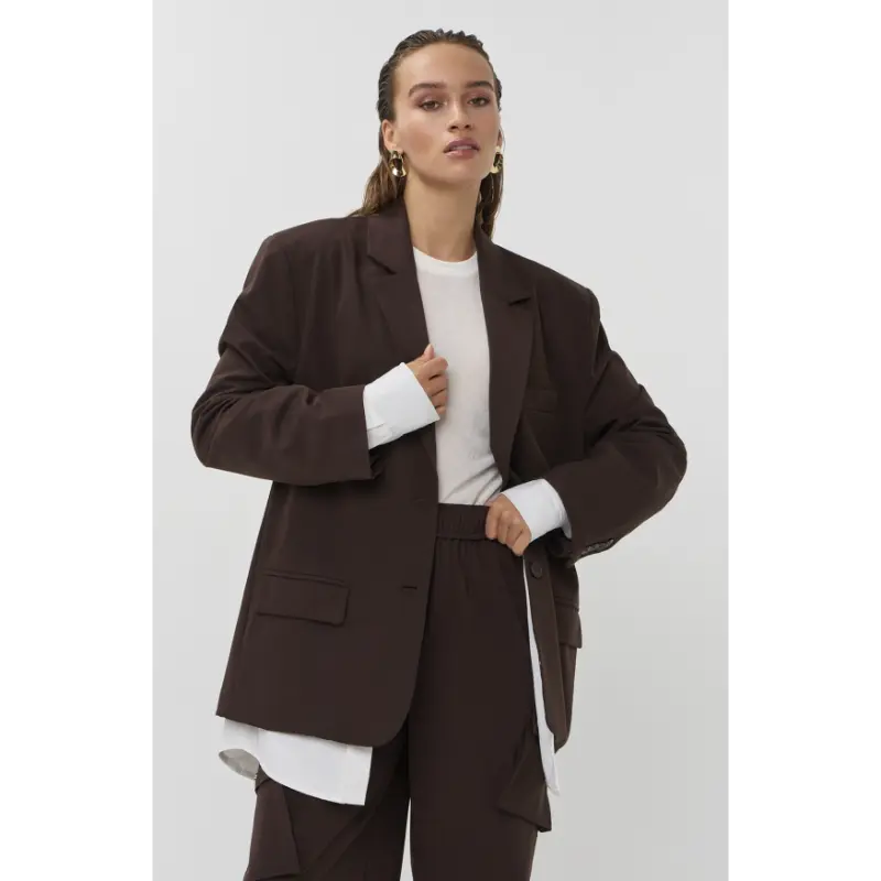 STUDIO-AMAYA_AutumnWinter-2026_200_263ST-52_2 Studio Amaya Blazer Sellie 263ST-52 200 Brown