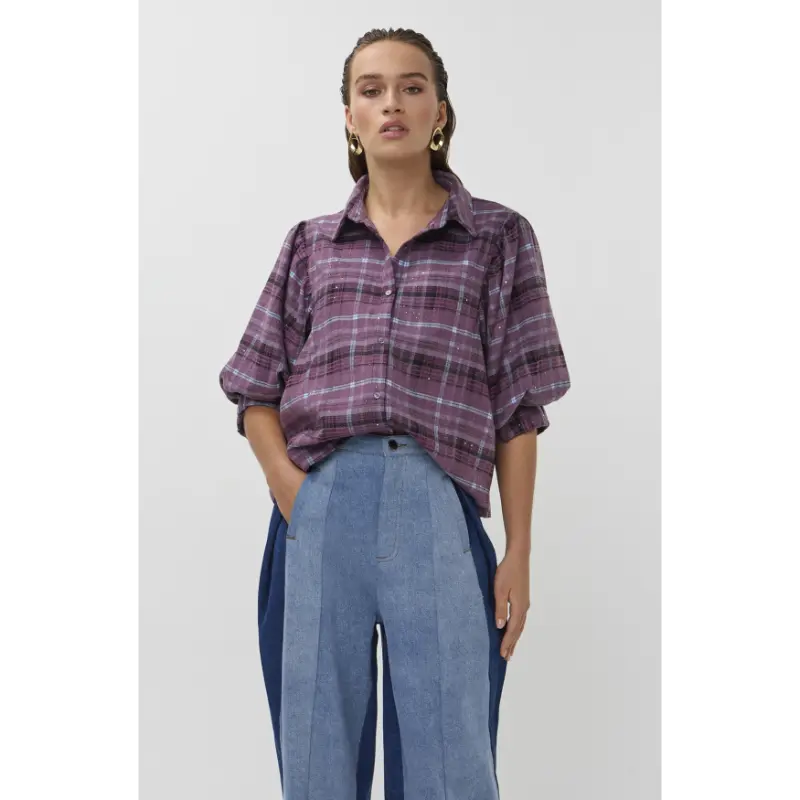 STUDIO-AMAYA_AutumnWinter-2026_500_263ST-9_2 Studio Amaya Blouse Vale 500 Purple