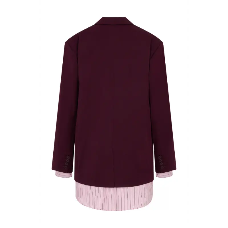 STUDIO-AMAYA_AutumnWinter-2026_603_263ST-22_5 Studio Amaya Blazer Haven 263ST-22 603 Bordeaux