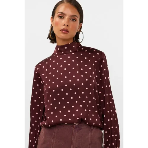 STUDIO-AMAYA_AutumnWinter-2026_603_263ST-47 Studio Amaya Blouse Selya 263ST-47 603 Bordeaux