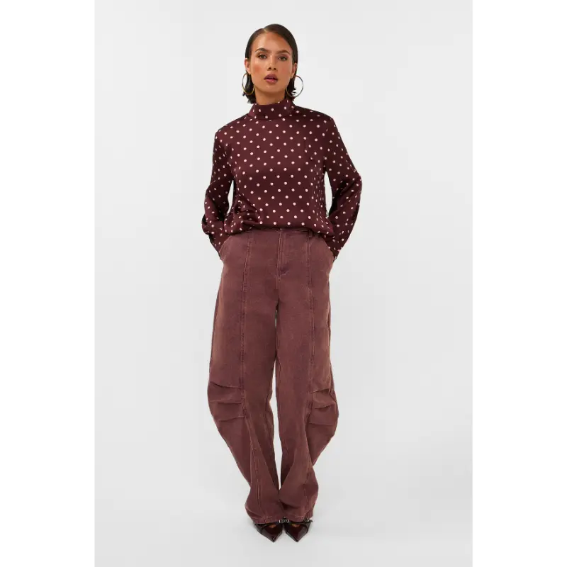 STUDIO-AMAYA_AutumnWinter-2026_603_263ST-47_3 Studio Amaya Blouse Selya 263ST-47 603 Bordeaux