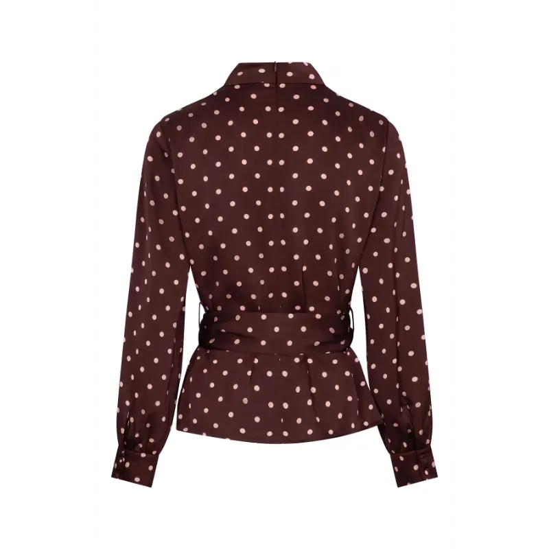 STUDIO-AMAYA_AutumnWinter-2026_603_263ST-47_8 Studio Amaya Blouse Selya 263ST-47 603 Bordeaux