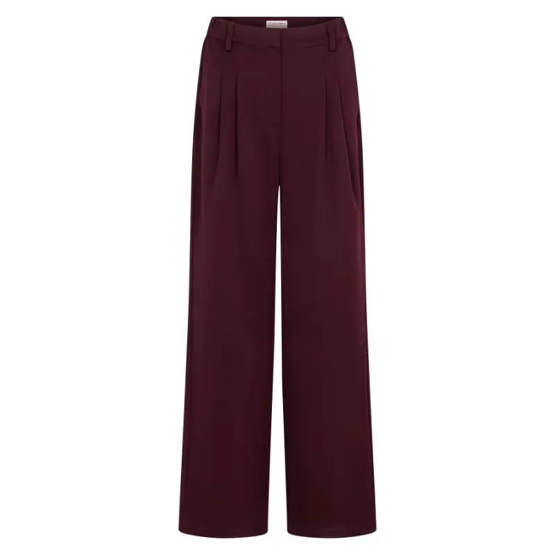 STUDIO-AMAYA_AutumnWinter-2026_603_263ST-49_4 Studio Amaya Broek Jackie 263ST-49 603 Bordeaux
