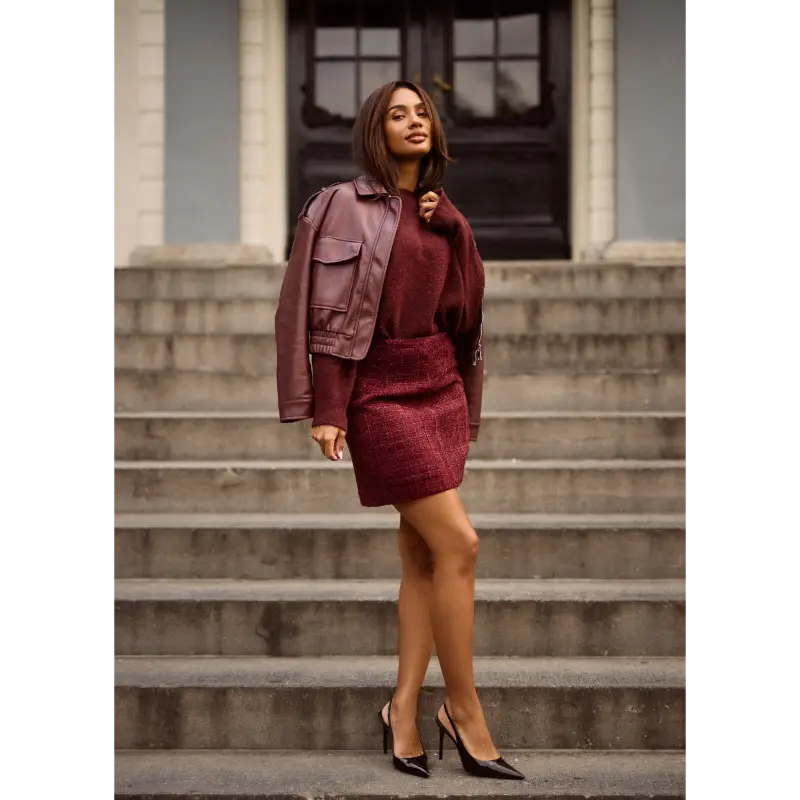 Sally4 Freebird Rok Sally 2363 Burgundy